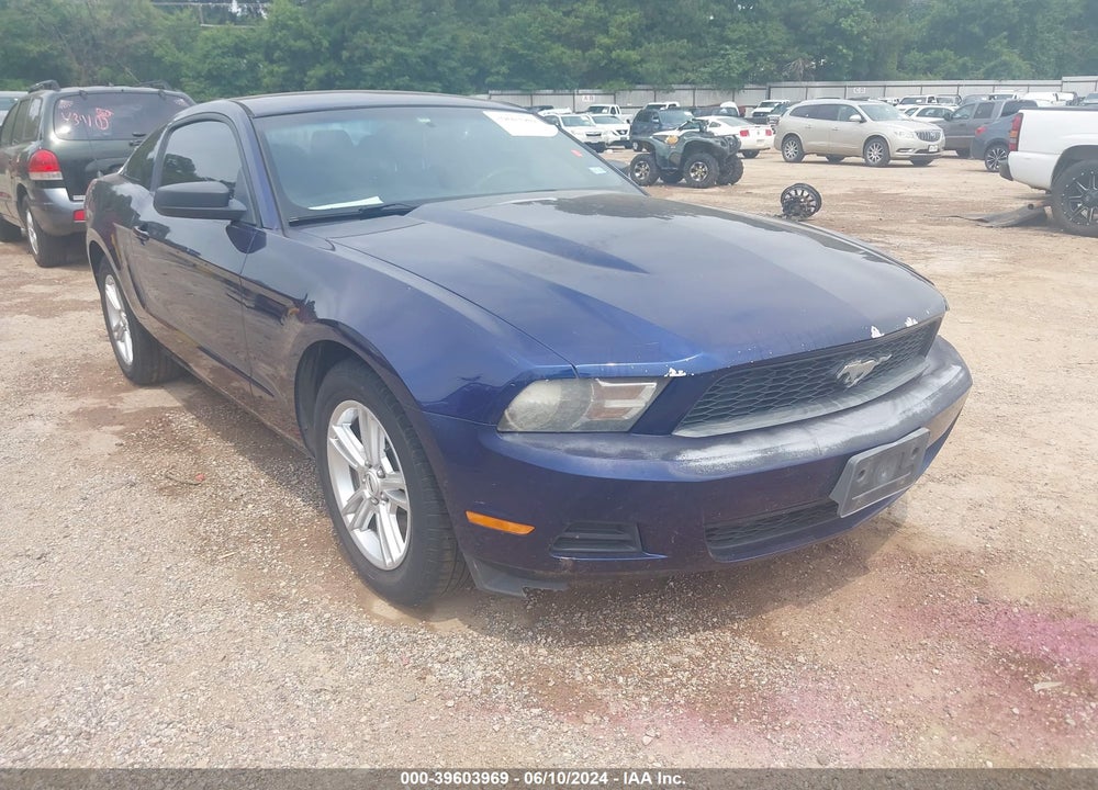2012 FORD MUSTANG V6 VIN: 1ZVBP8AM3C5216529