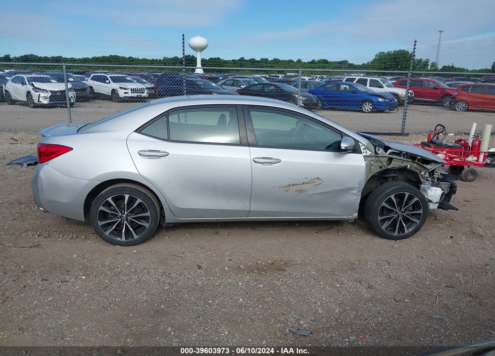 2017 TOYOTA COROLLA SE VIN: 5YFBURHE8HP688185
