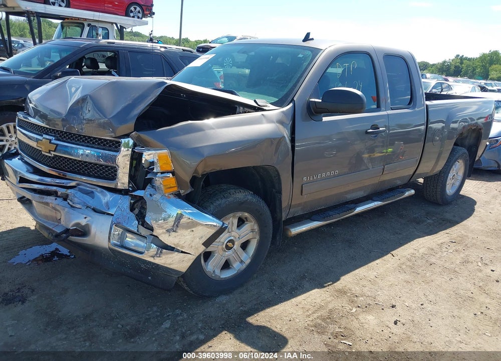 2012 CHEVROLET SILVERADO 1500 LT VIN: 1GCRKSE70CZ283213