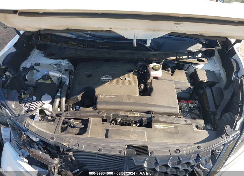 2022 NISSAN MURANO SV INTELLIGENT AWD VIN: 5N1AZ2BS0NC127269