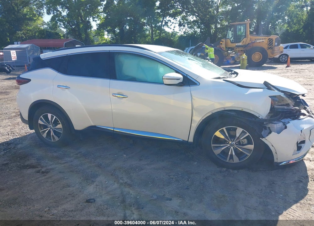 2022 NISSAN MURANO SV INTELLIGENT AWD VIN: 5N1AZ2BS0NC127269