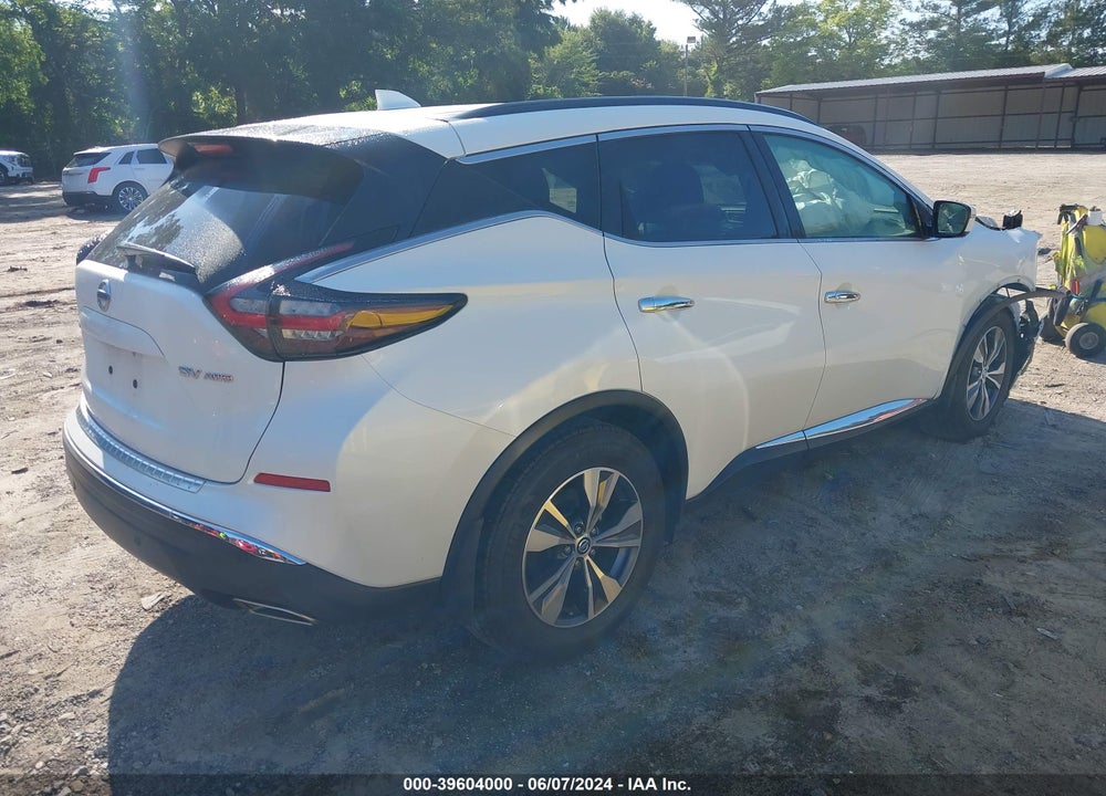 2022 NISSAN MURANO SV INTELLIGENT AWD VIN: 5N1AZ2BS0NC127269