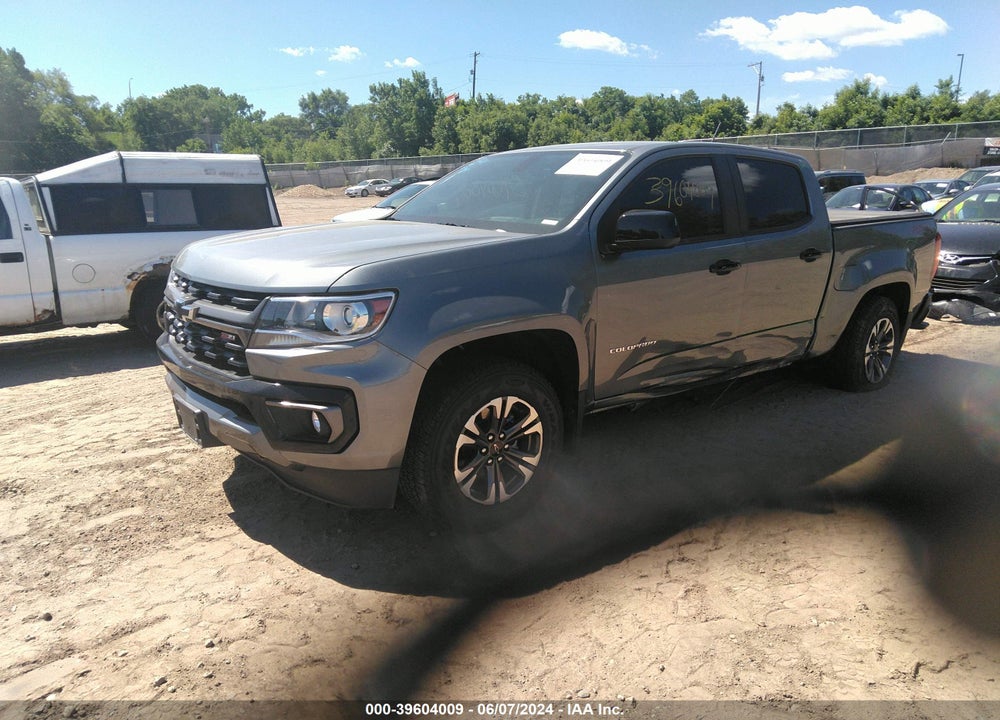 2022 CHEVROLET COLORADO 4WD SHORT BOX Z71 VIN: 1GCGTDEN5N1321860