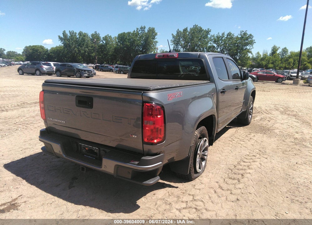 2022 CHEVROLET COLORADO 4WD SHORT BOX Z71 VIN: 1GCGTDEN5N1321860