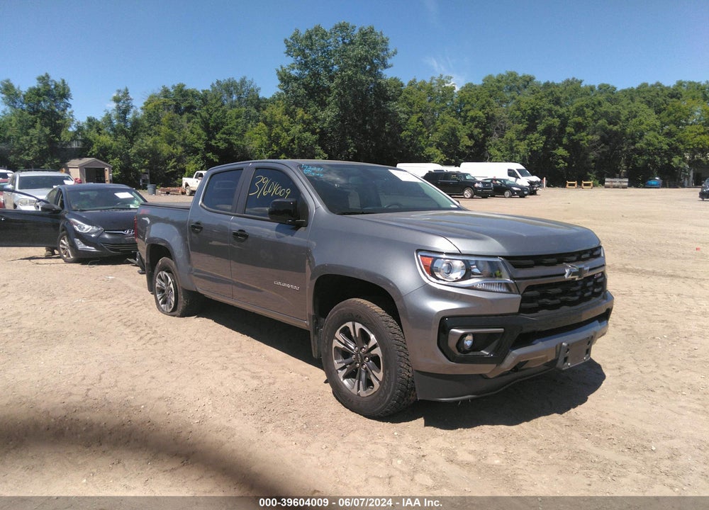 2022 CHEVROLET COLORADO 4WD SHORT BOX Z71 VIN: 1GCGTDEN5N1321860