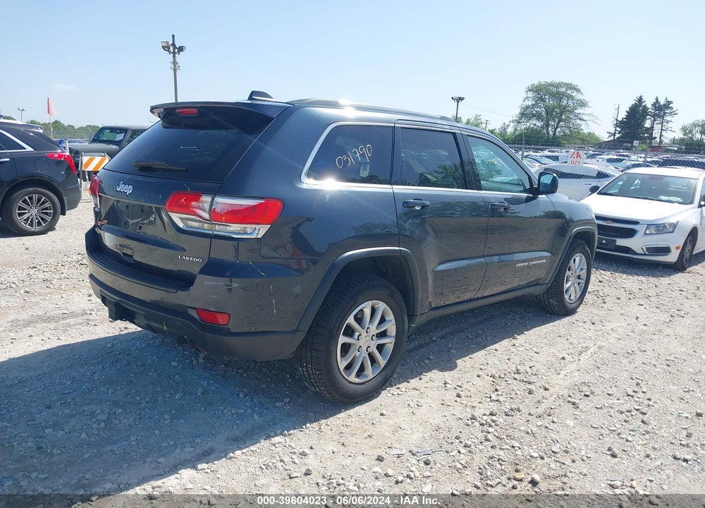 2014 JEEP GRAND CHEROKEE LAREDO VIN: 1C4RJFAG8EC398230