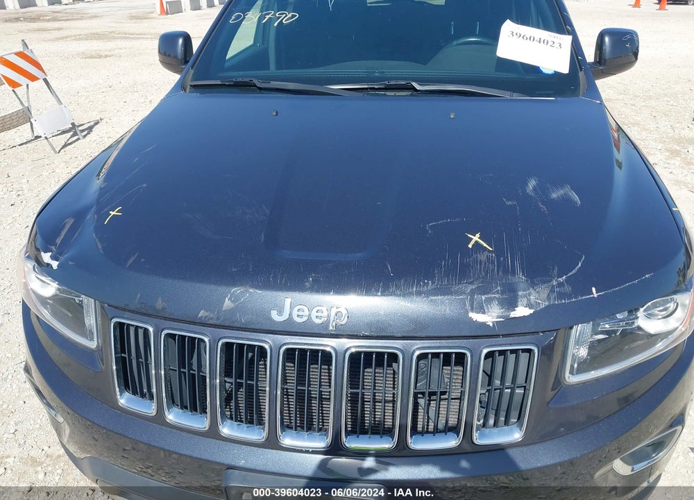 2014 JEEP GRAND CHEROKEE LAREDO VIN: 1C4RJFAG8EC398230