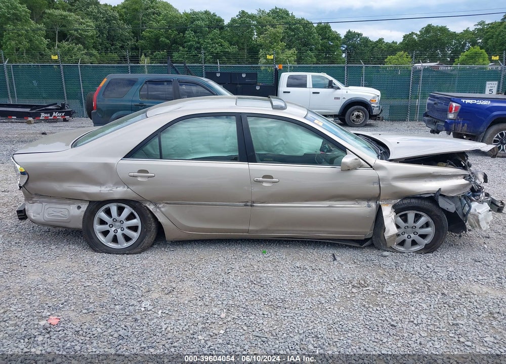 2003 TOYOTA CAMRY XLE VIN: JTDBE30KX30160839