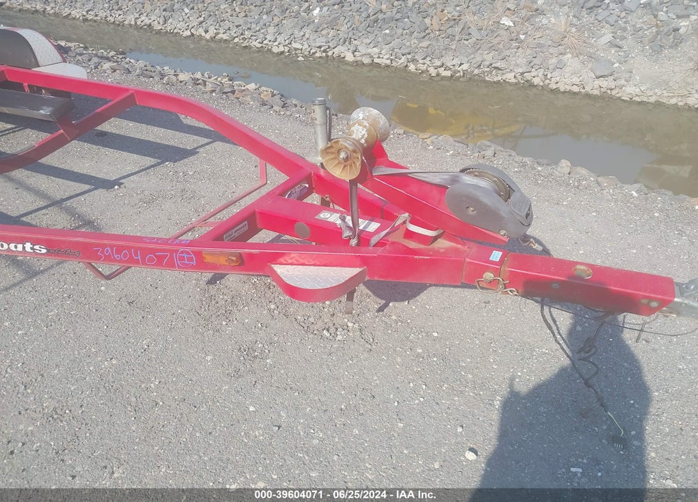 2002 EXXISS ALUMINUM TRAILERS BOAT TRAILER ONLY VIN: 1DHNA0PF721019866