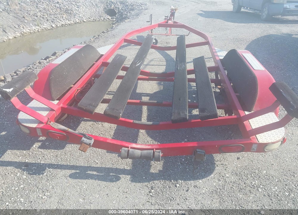 2002 EXXISS ALUMINUM TRAILERS BOAT TRAILER ONLY VIN: 1DHNA0PF721019866