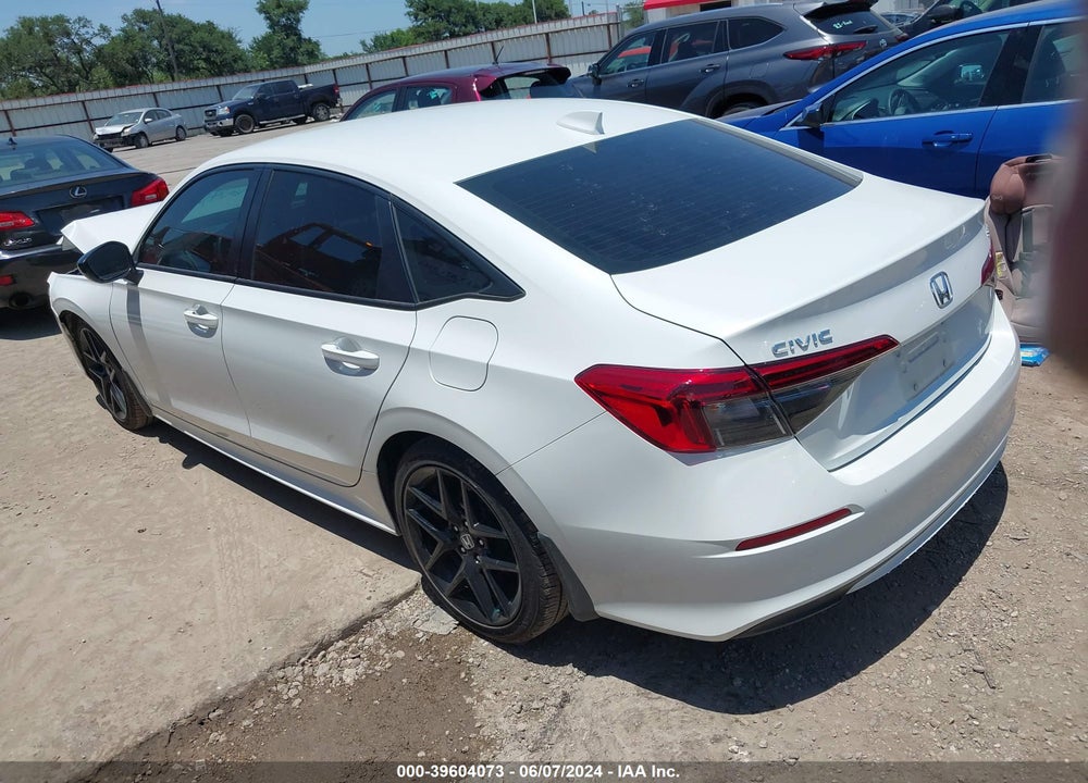 2023 HONDA CIVIC SPORT VIN: 2HGFE2F51PH518457
