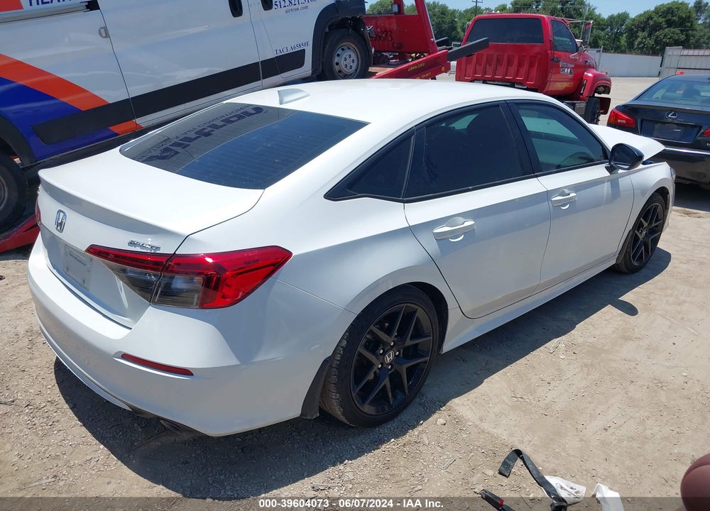 2023 HONDA CIVIC SPORT VIN: 2HGFE2F51PH518457