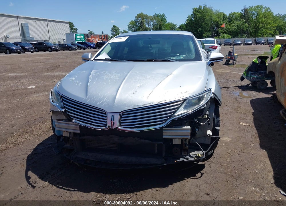 2013 LINCOLN MKZ VIN: 3LN6L2G9XDR815356