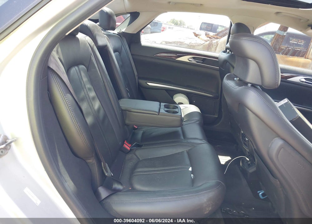 2013 LINCOLN MKZ VIN: 3LN6L2G9XDR815356