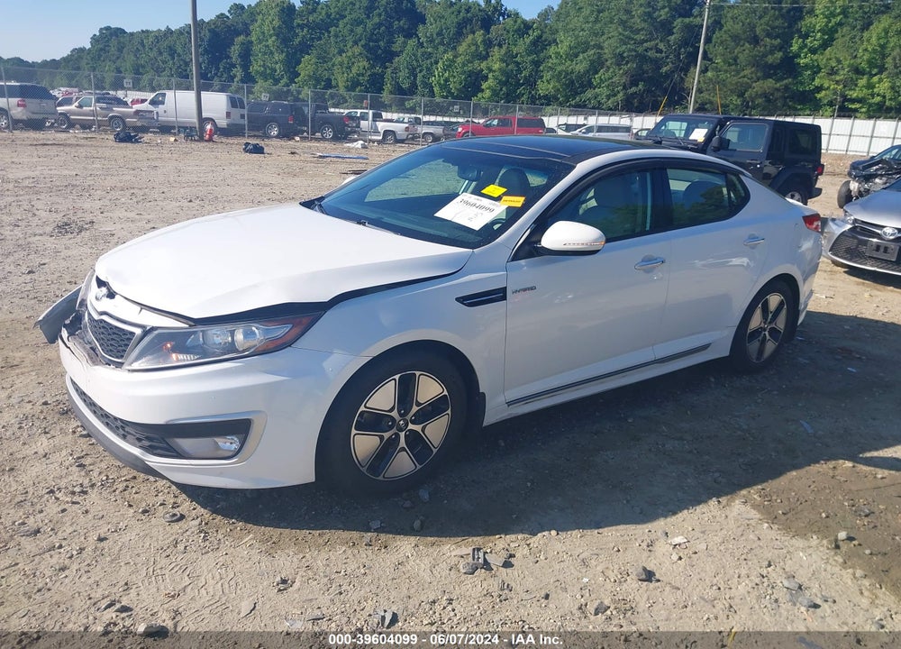 2013 KIA OPTIMA HYBRID EX VIN: KNAGM4AD6D5058261