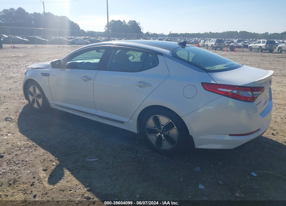 2013 KIA OPTIMA HYBRID EX VIN: KNAGM4AD6D5058261