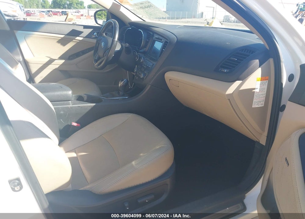 2013 KIA OPTIMA HYBRID EX VIN: KNAGM4AD6D5058261