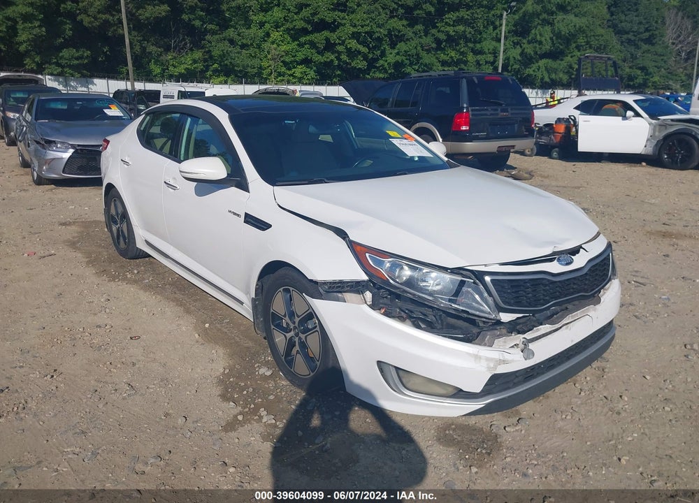 2013 KIA OPTIMA HYBRID EX VIN: KNAGM4AD6D5058261