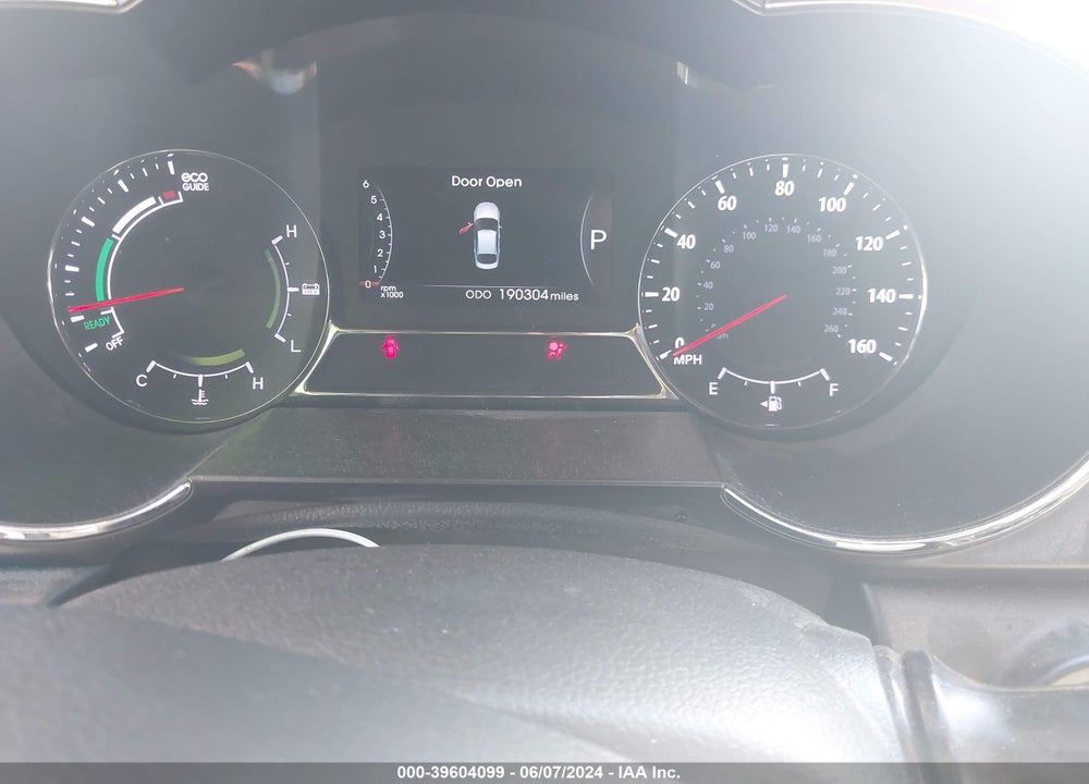 2013 KIA OPTIMA HYBRID EX VIN: KNAGM4AD6D5058261