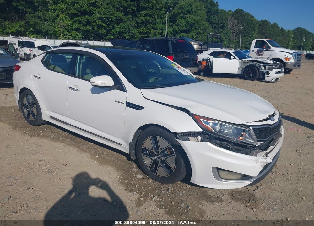 2013 KIA OPTIMA HYBRID EX VIN: KNAGM4AD6D5058261