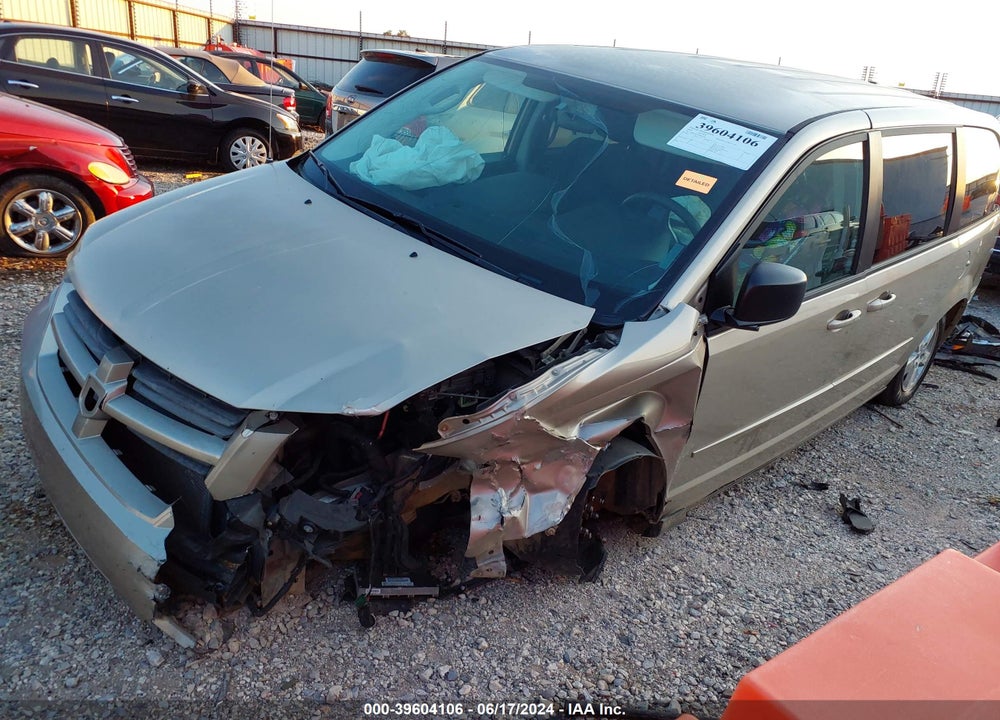 2009 DODGE GRAND CARAVAN SE VIN: 2D8HN44E19R605702