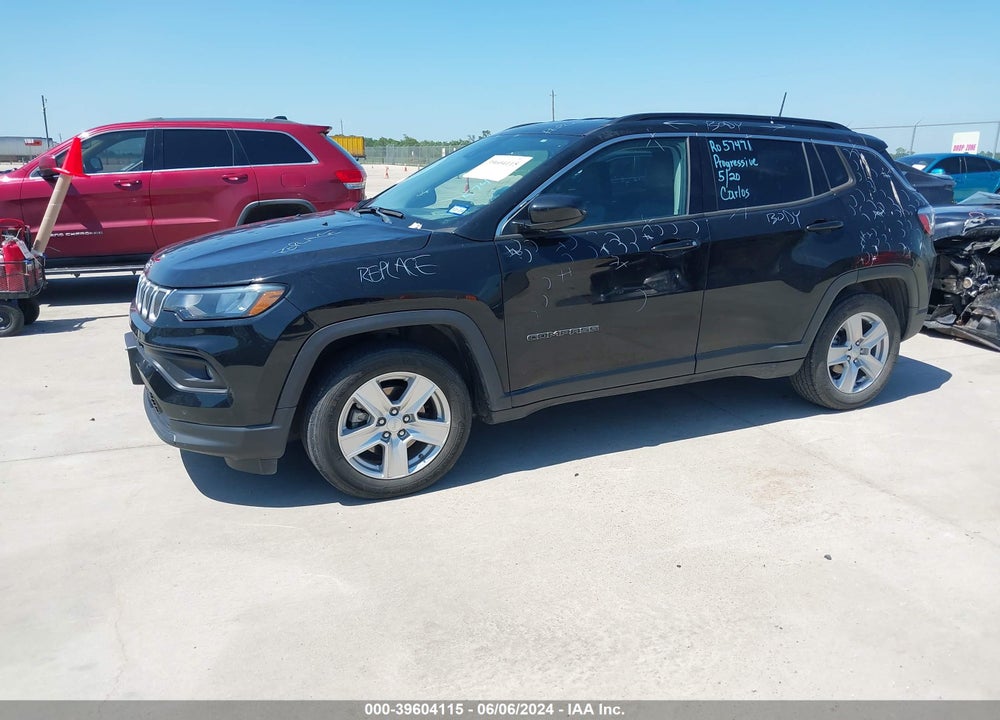 2022 JEEP COMPASS VIN: 3C4NJCBB8NT103518