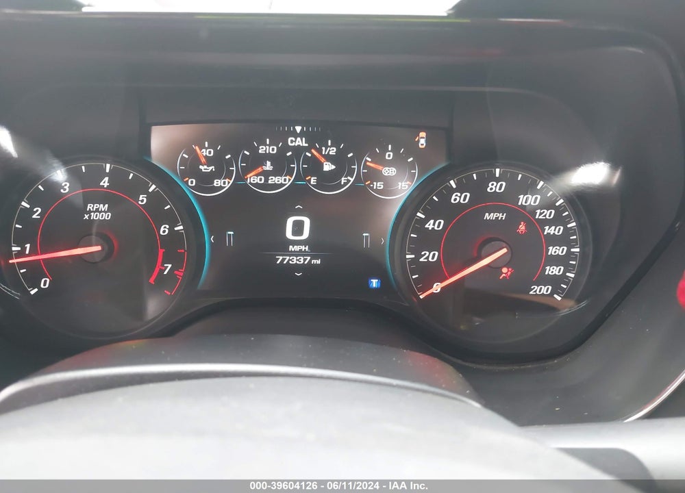 2017 CHEVROLET CAMARO ZL1 VIN: 1G1FJ1R62H0196239