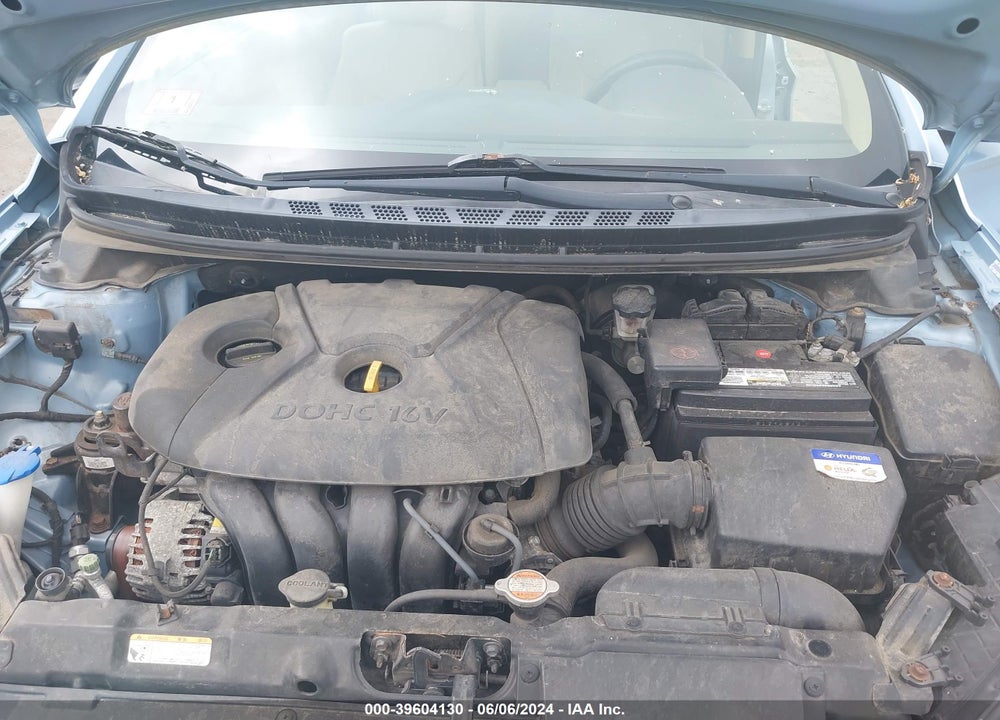 2011 HYUNDAI ELANTRA VIN: KMHDH4AE2BU120059