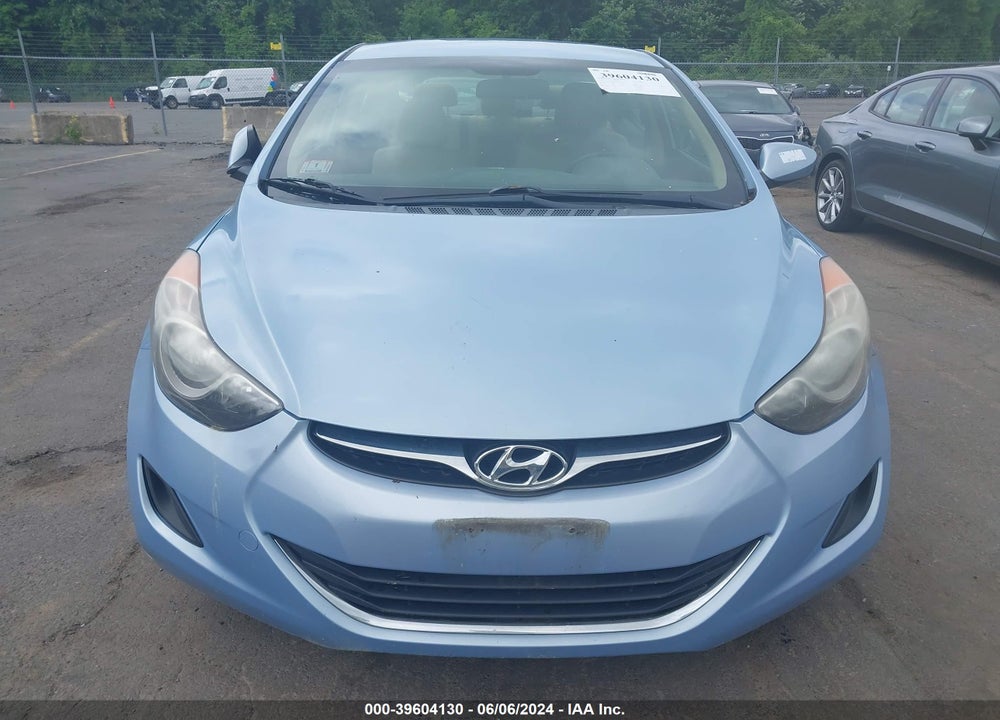 2011 HYUNDAI ELANTRA VIN: KMHDH4AE2BU120059