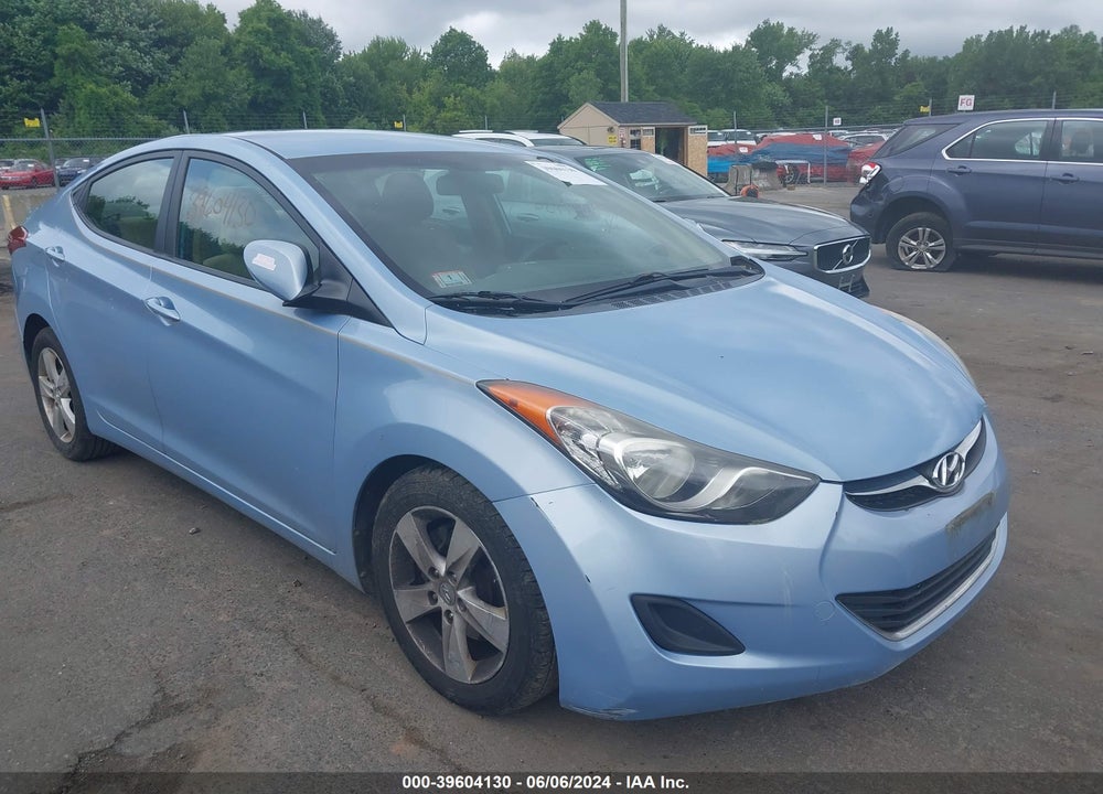 2011 HYUNDAI ELANTRA VIN: KMHDH4AE2BU120059