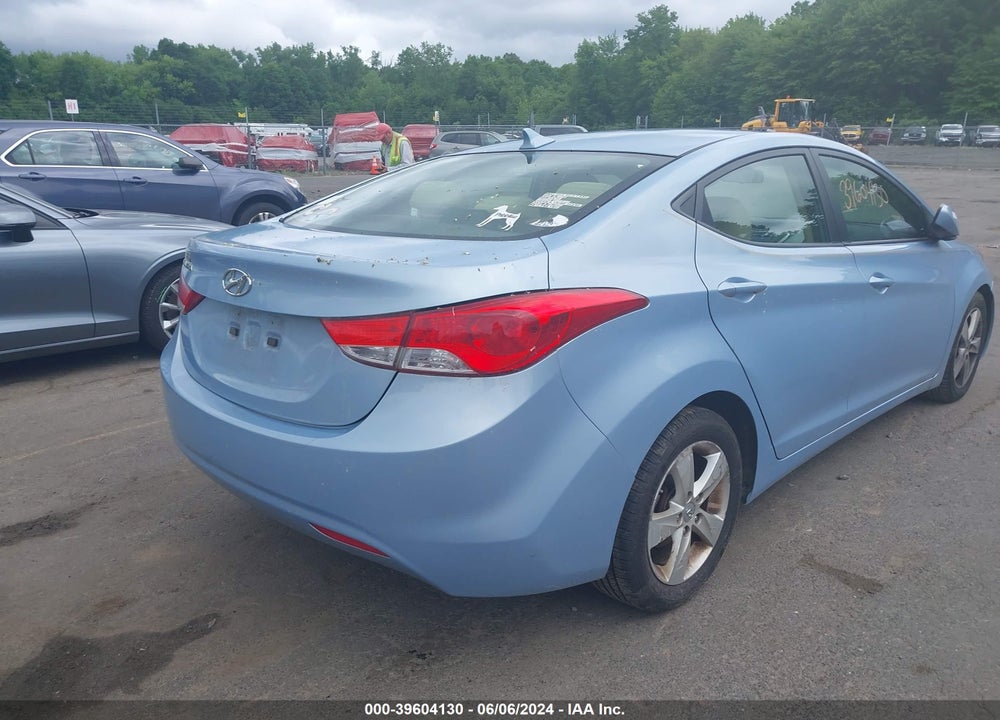 2011 HYUNDAI ELANTRA VIN: KMHDH4AE2BU120059