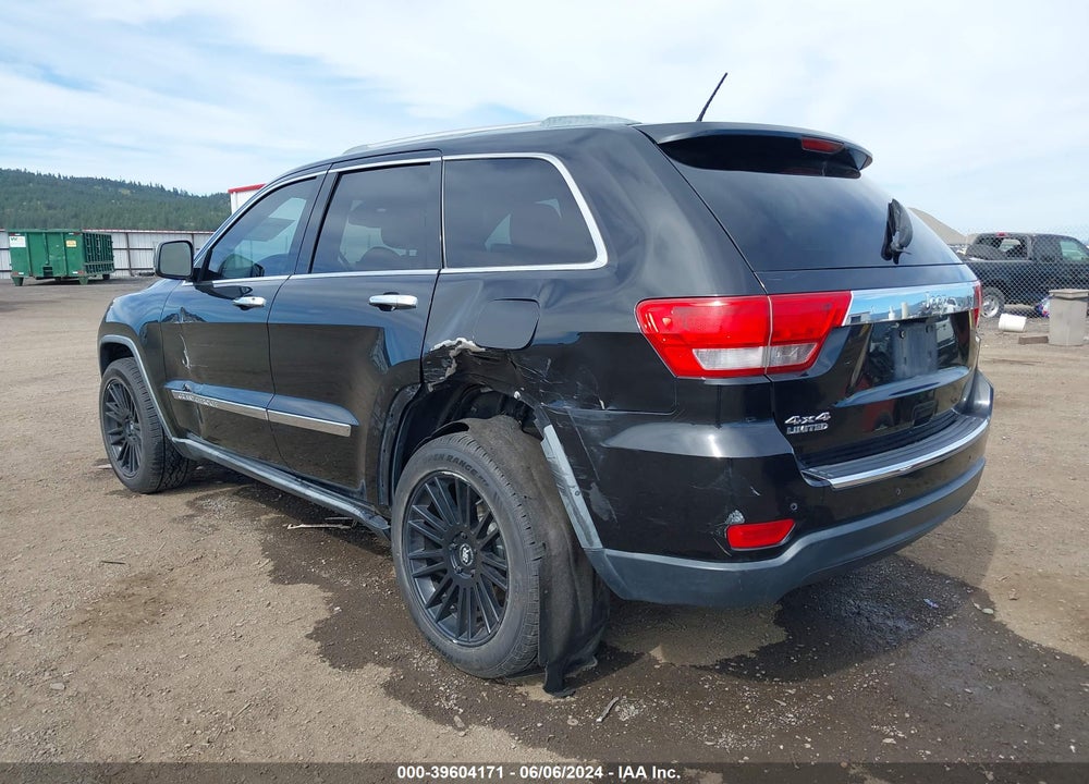 2012 JEEP GRAND CHEROKEE LIMITED VIN: 1C4RJFBG3CC105040