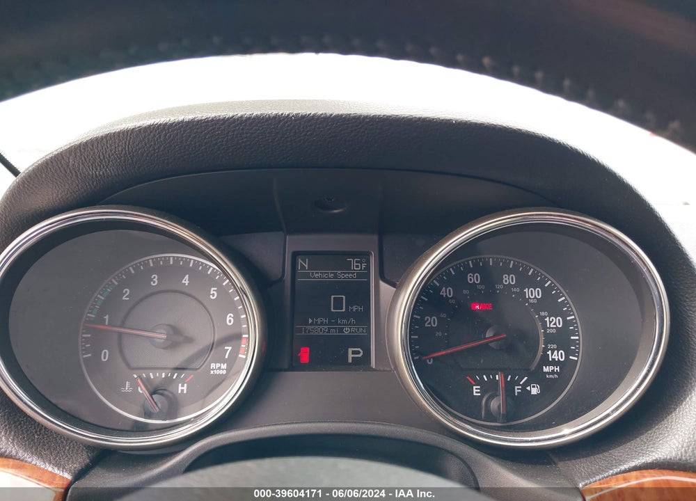 2012 JEEP GRAND CHEROKEE LIMITED VIN: 1C4RJFBG3CC105040