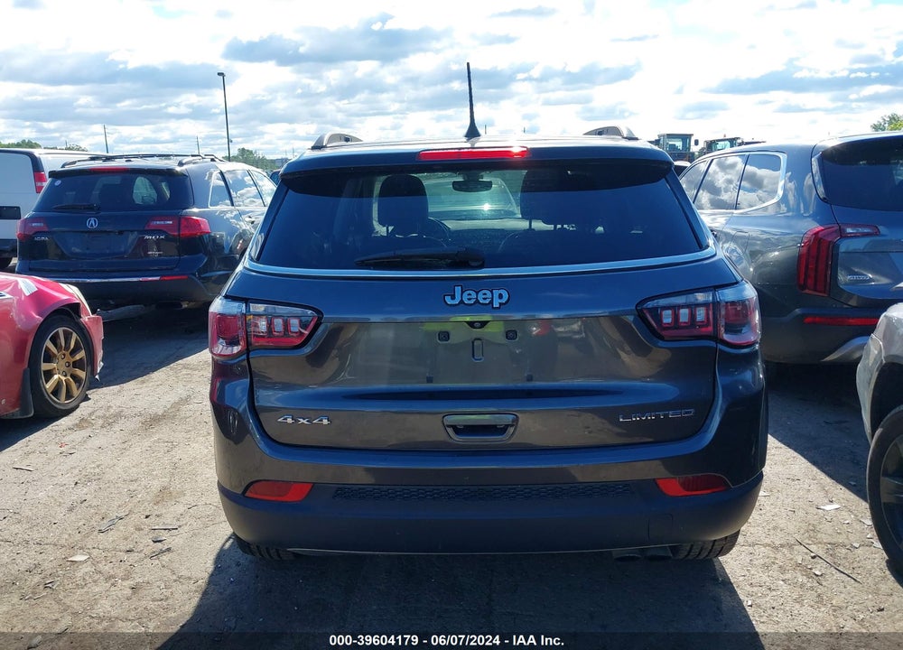 2019 JEEP COMPASS LIMITED 4X4 VIN: 3C4NJDCB6KT666258