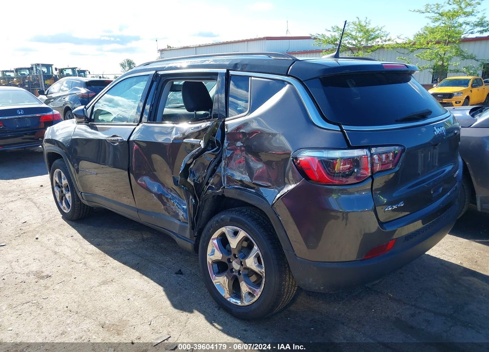 2019 JEEP COMPASS LIMITED 4X4 VIN: 3C4NJDCB6KT666258