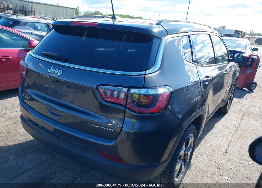 2019 JEEP COMPASS LIMITED 4X4 VIN: 3C4NJDCB6KT666258