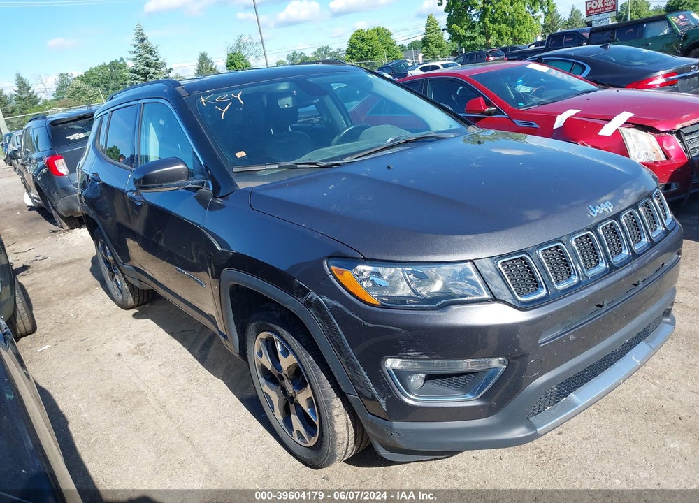 2019 JEEP COMPASS LIMITED 4X4 VIN: 3C4NJDCB6KT666258