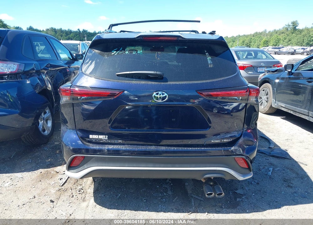 2024 TOYOTA HIGHLANDER XSE VIN: 5TDKDRBH8RS545331