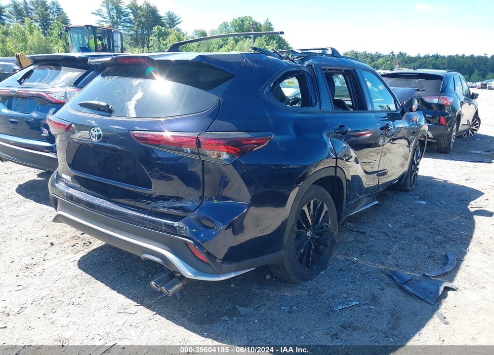 2024 TOYOTA HIGHLANDER XSE VIN: 5TDKDRBH8RS545331