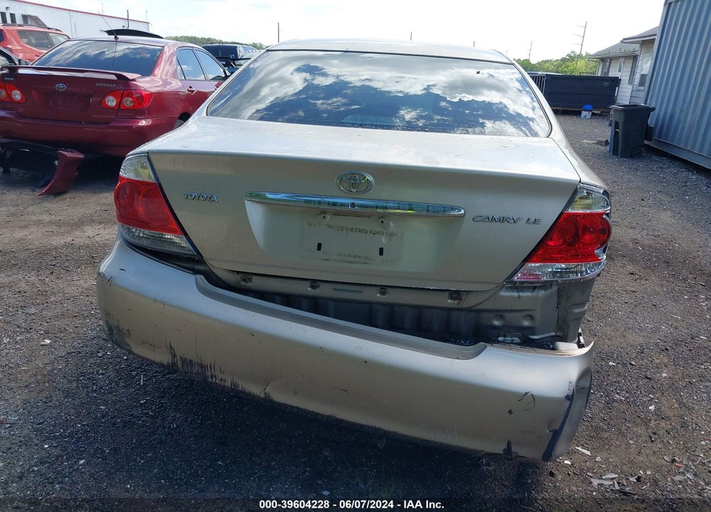 2005 TOYOTA CAMRY LE VIN: 4T1BE30KX5U983360