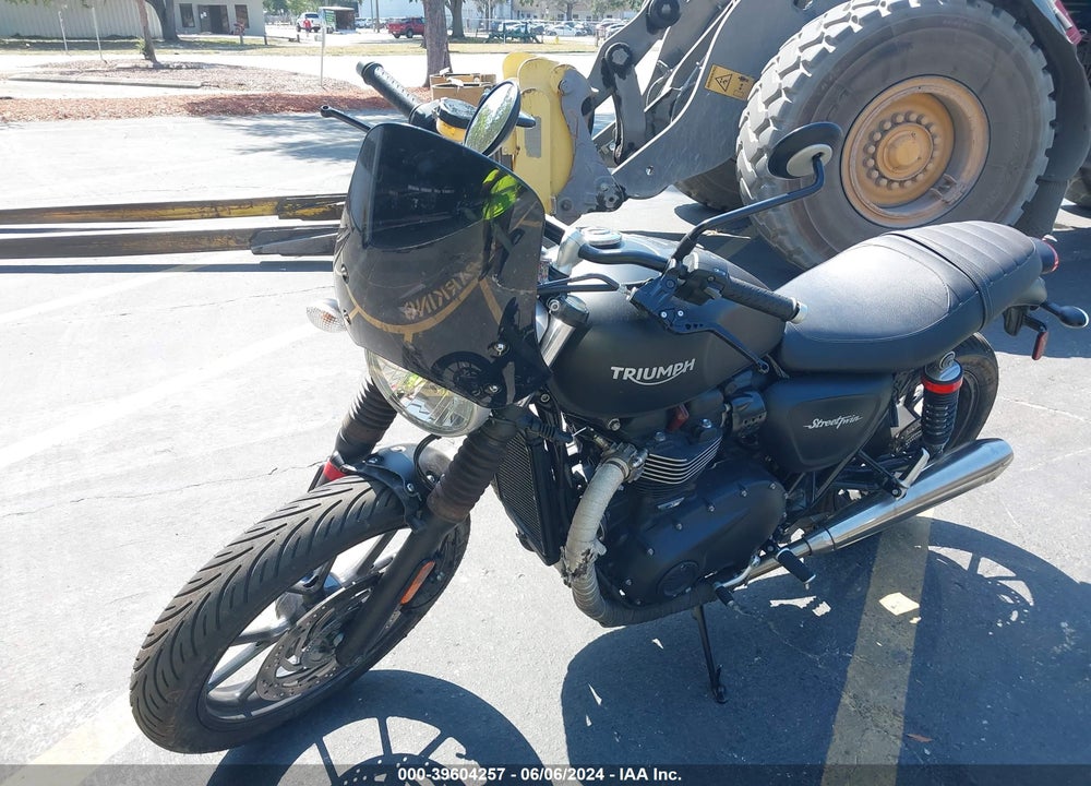 2016 TRIUMPH MOTORCYCLE STREET TWIN VIN: SMTD31GN9GT740978