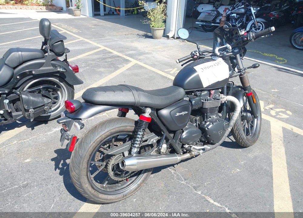 2016 TRIUMPH MOTORCYCLE STREET TWIN VIN: SMTD31GN9GT740978