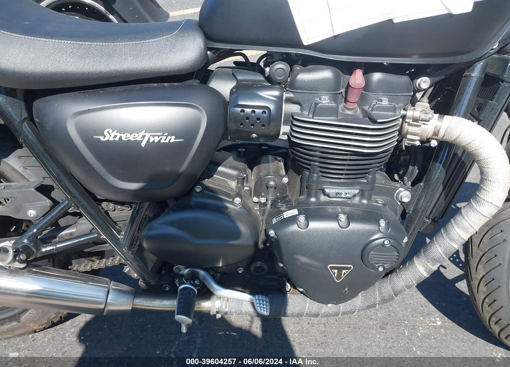 2016 TRIUMPH MOTORCYCLE STREET TWIN VIN: SMTD31GN9GT740978