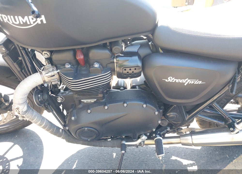 2016 TRIUMPH MOTORCYCLE STREET TWIN VIN: SMTD31GN9GT740978