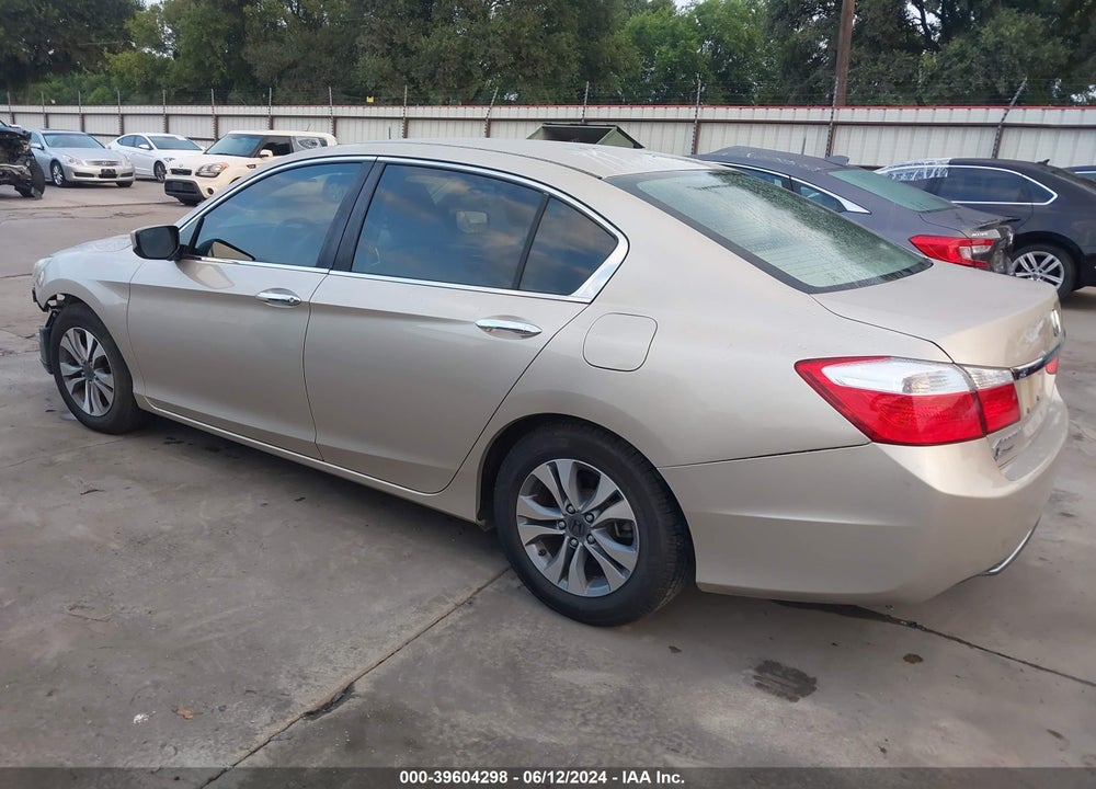 2014 HONDA ACCORD LX VIN: 1HGCR2F38EA028535