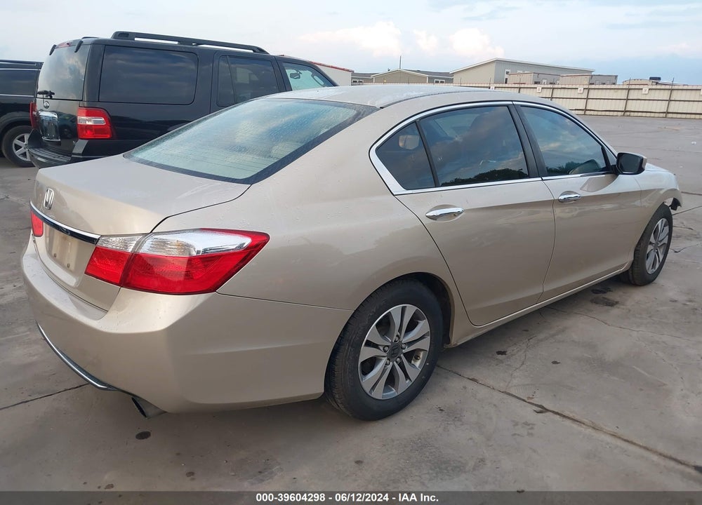 2014 HONDA ACCORD LX VIN: 1HGCR2F38EA028535