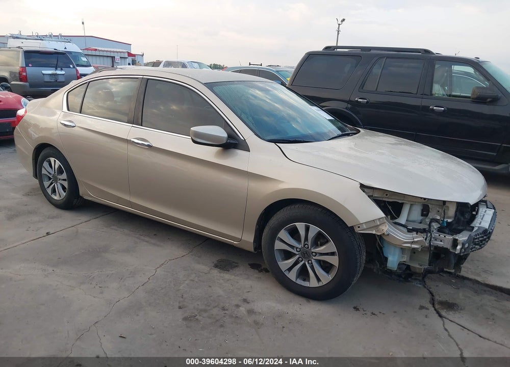 2014 HONDA ACCORD LX VIN: 1HGCR2F38EA028535