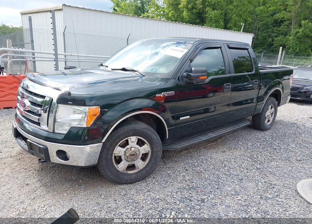 2012 FORD F-150 XLT VIN: 1FTFW1ET2CFA84938