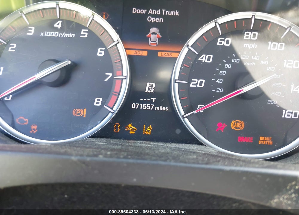 2018 ACURA TLX VIN: 19UUB2F69JA000904