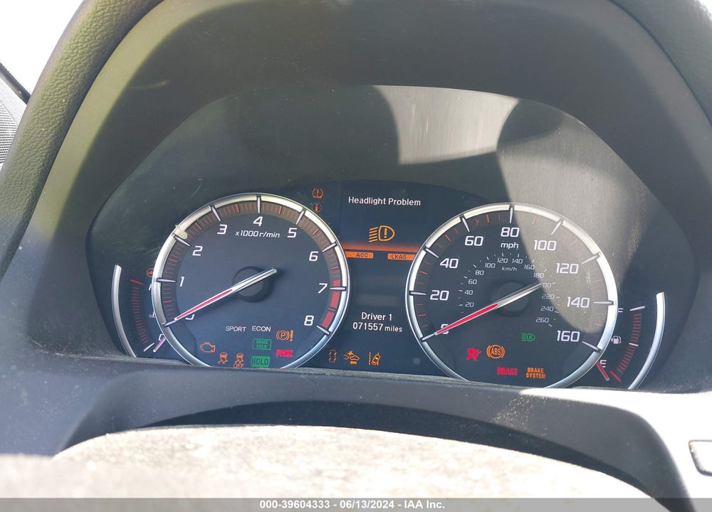 2018 ACURA TLX VIN: 19UUB2F69JA000904